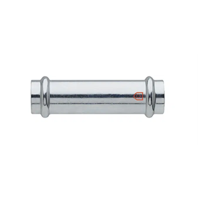 Slip coupling FF - C-Steel press fitting - V profile - FRABOPRESS C-STEEL V
