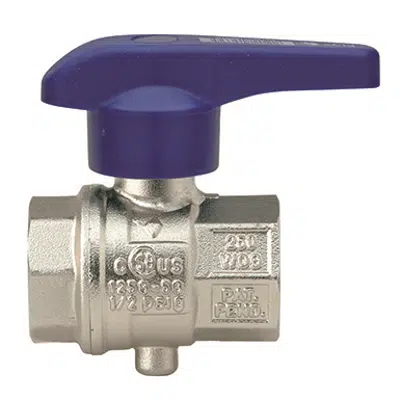 Image pour 600001 EUROFLY, Brass butterfly valve full bore F/F threaded with throttling