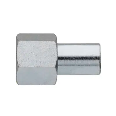 Image for Coupling M x Rp thread - C-Steel press fitting - V profile - FRABOPRESS C-STEEL V