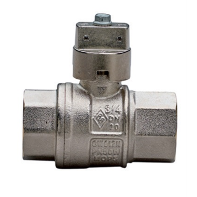 Image for 1780 EURO-SFER, Full bore ball valve, F/F threaded, with lockable cap