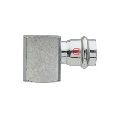 kuva kohteelle Angle adapter 90° F x Rp thread - C-Steel press fitting - V profile - FRABOPRESS C-STEEL V