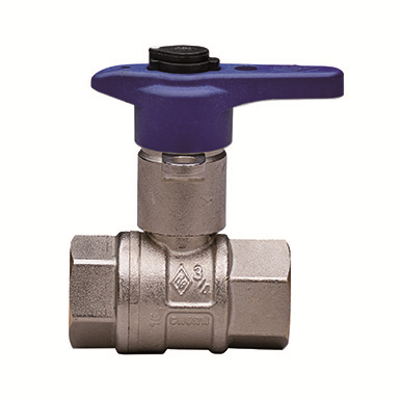 Image for 2060 BUBBLE-SFER, Water full bore ball valve, F/F threads, technopolymer handle, extractable and replaceable security lock and
ball with automatic rinse system