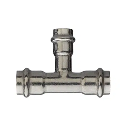 Image for Reducing tee FFF - Stainless steel press fitting - V profile - FRABOPRESS 316 V