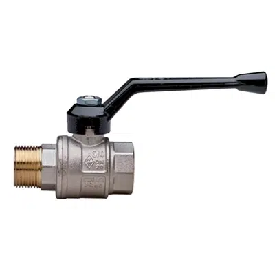 Imagem para 1801 EXPO-SFER, Full bore ball valve, M/F threaded, with aluminium handle}