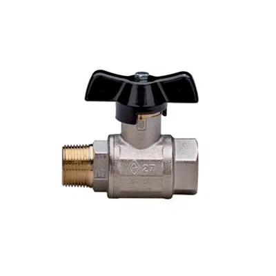 Image pour 2721 VAL-SFER, Full bore ball valve, M/F threaded, with aluminium T-handle