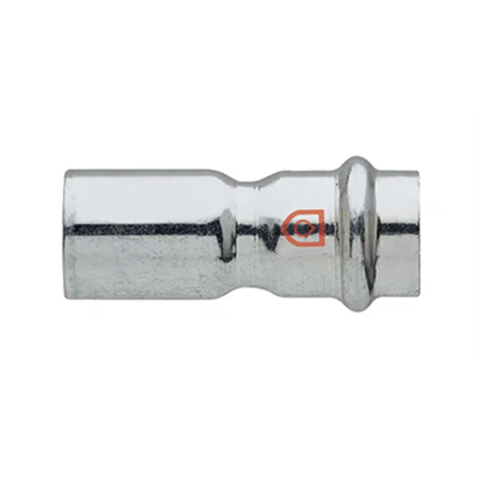 Fitting reducer MF - C-Steel press fitting - V profile - FRABOPRESS C-STEEL V