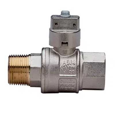 Image pour 1781 EURO-SFER, Full bore ball valve, M/F threaded, with lockable cap