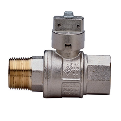 Image for 1781 EURO-SFER, Full bore ball valve, M/F threaded, with lockable cap
