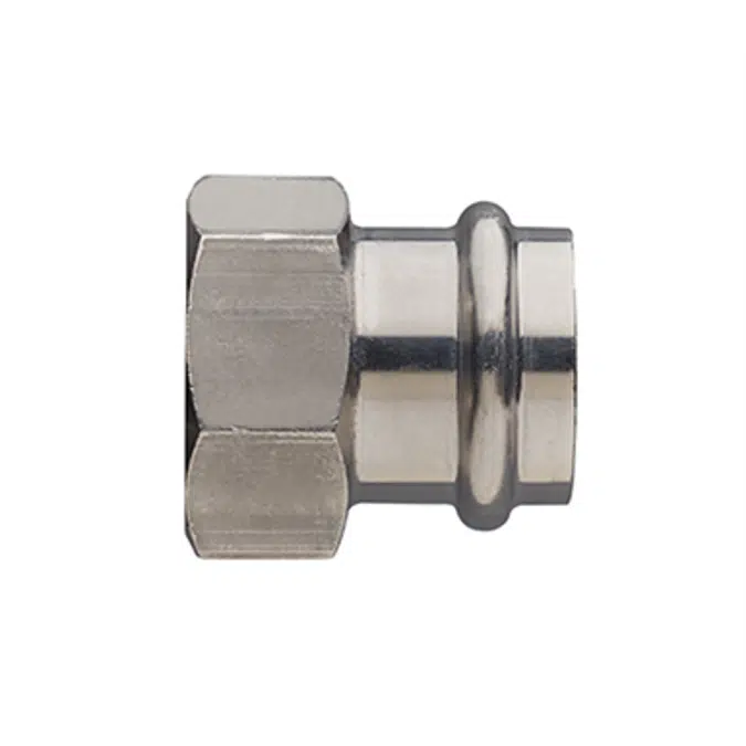Übergangsstück mit Rp Gewinde - Edelstahl Pressfitting - V-Kontur - FRABOPRESS 316 V