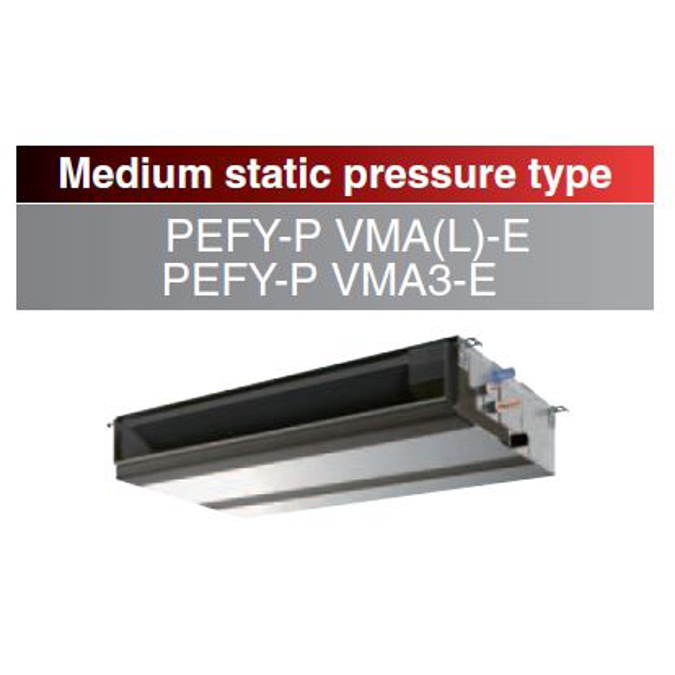 City Multi (VRF) Ceiling Conceal - Middle Static Pressure Type