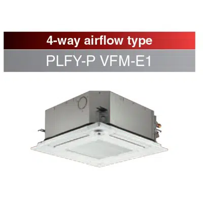Image for City Multi (VRF) Ceiling Cassette Type - 4 Way Airflow Type