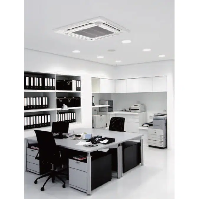 BIM object ดาวน์โหลดฟรี! City Multi (VRF) Cassette Type 4 Way PLFY