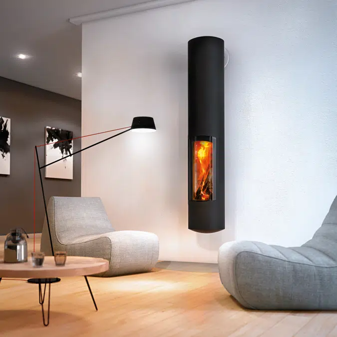 Slimfocus – wall-mounted designer fireplace