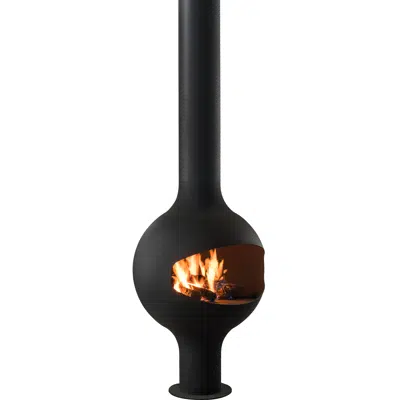Image for Bathyscafocus Gas - Freestanding designer fireplace