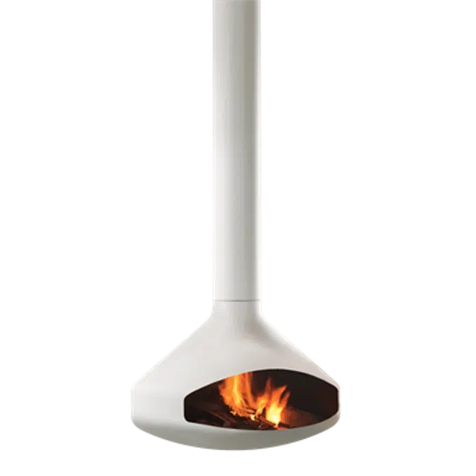 Ergofocus - Suspended design fireplace 