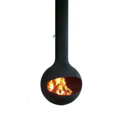 Image for Bathyscafocus - Suspended designer fireplace