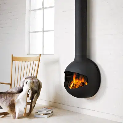 Image for Emifocus - Wall-mounted designer fireplace