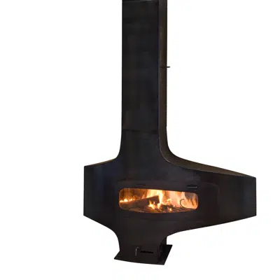 Image for Heterofocus - Basem-ounted designer fireplace