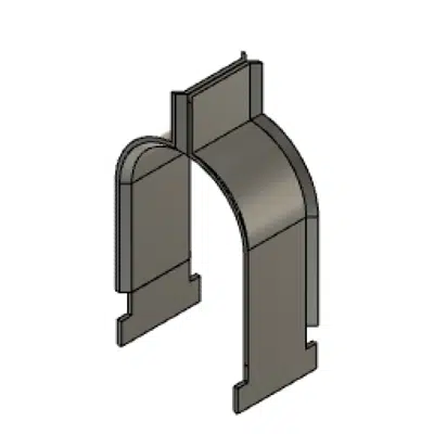 bild för ATC_Conduit Clamp for C-Channel_HDG