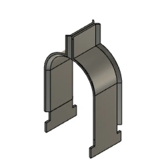 ATC_Conduit Clamp for C-Channel_HDG