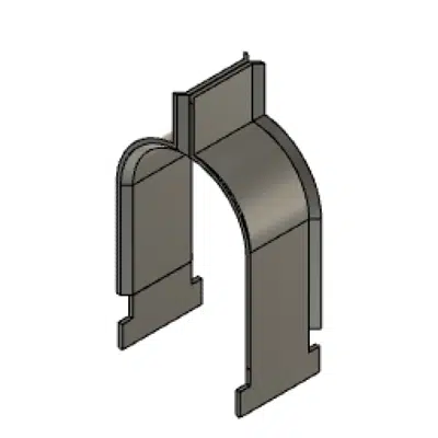 Image for ATC_Conduit Clamp for C-Channel_HDG