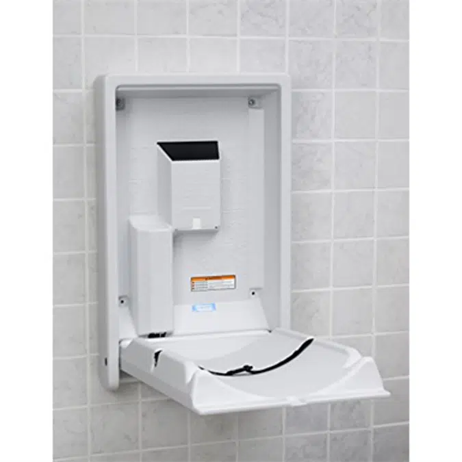 Koala Kare KB101 Vertical Wall Mounted Baby Changing Station