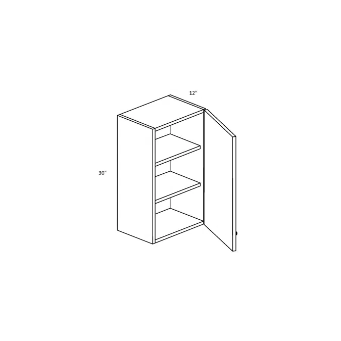 Wall Cabinet 30 High Left/Right