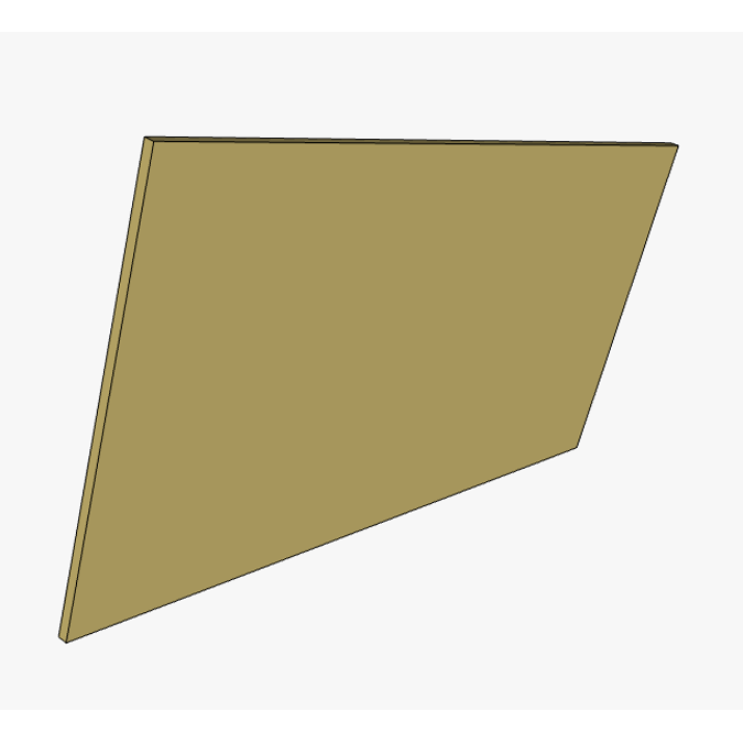 ADA Sink Base Baffle