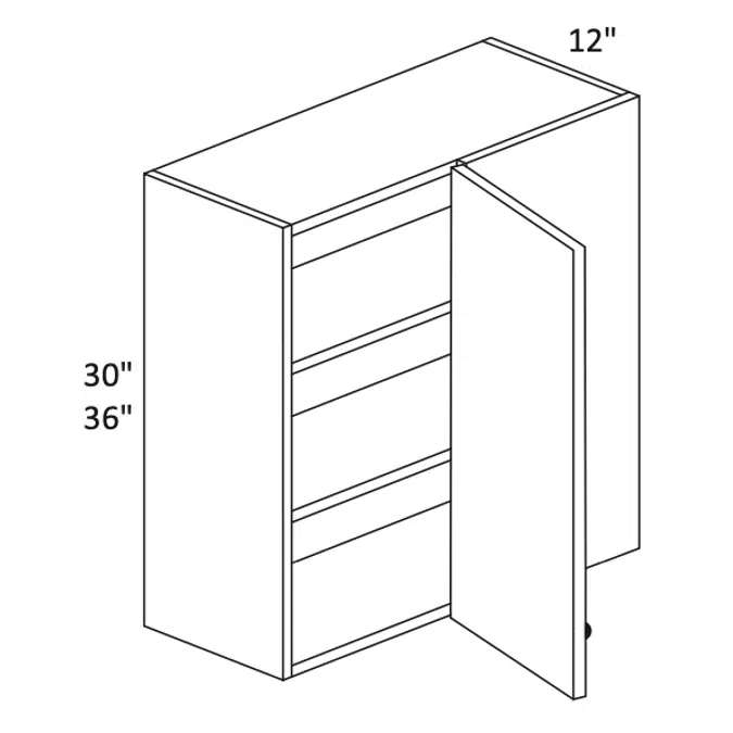 Wall Blind 30-36 High L/R