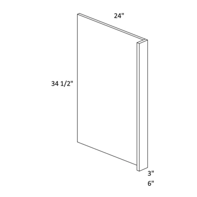 Dishwasher End Panel