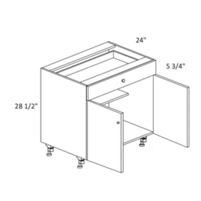 Desk Base Butt Door图像