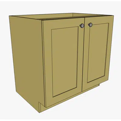 Image pour ADA Sink Base Removable Front and Bottom