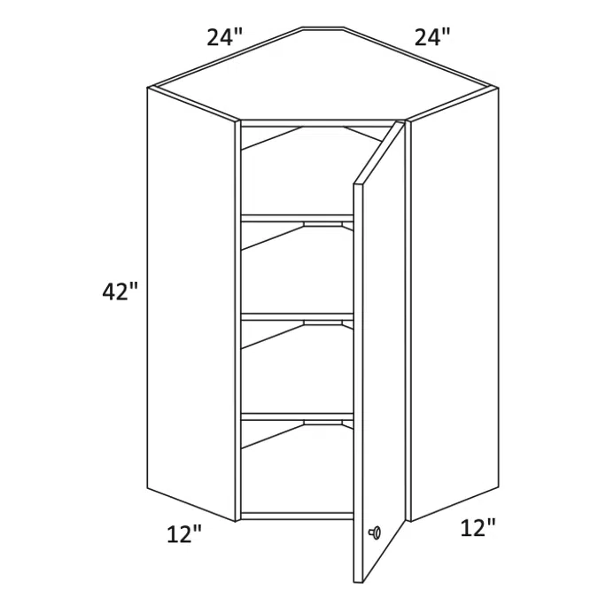 Wall Angle 42 High L/R