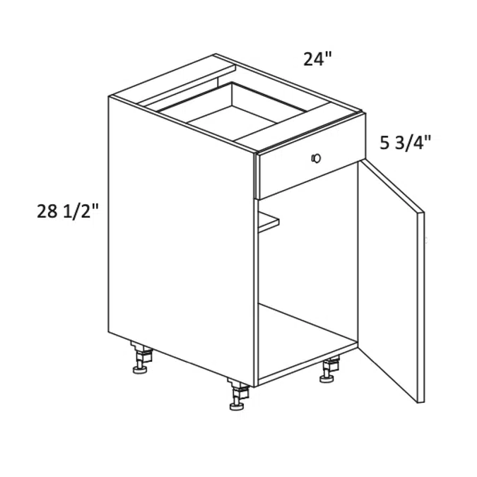 Desk Base Cabinet