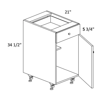 Image for Vanity Base Cabinet L/R