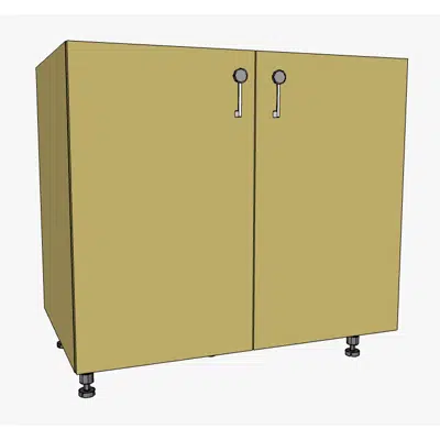 Image pour Base Cabinet Full Height Butt Door