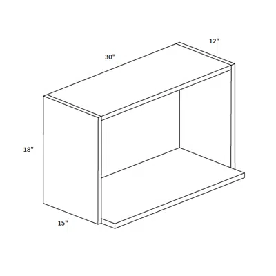 Image for Microwave Wall Cabinet