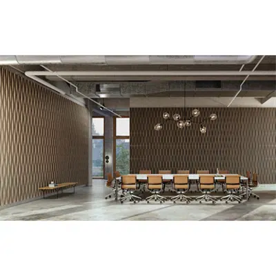 Image for LINEA 3D BAMBOO WAVE Suspended ceiling