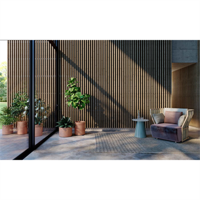 BIM objects - Free download! LINEA 3D BAMBOO Wall cladding | BIMobject