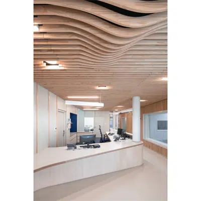 LINEA SHAPE Suspended ceiling图像