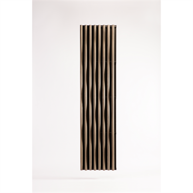 LINEA 3D BAMBOO WAVE Wall cladding