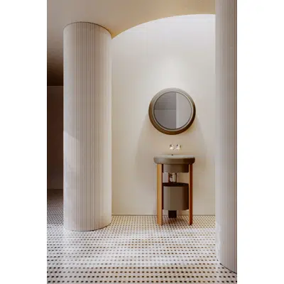 Image pour Talea Lavabo 55x43 semincasso washbasin