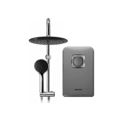 afbeelding voor STIEBEL ELTRON Water Heaters Single Unit with Rain Shower Set STIEBEL CHROME-2