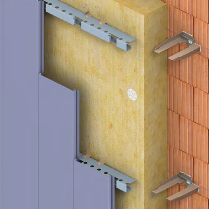 Planum-Fassade senkrecht