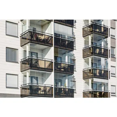 obraz dla Lumon Railing Side Installed Cladding Outside