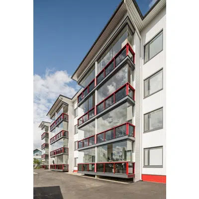 obraz dla Lumon Railing Top Installed Cladding Inside