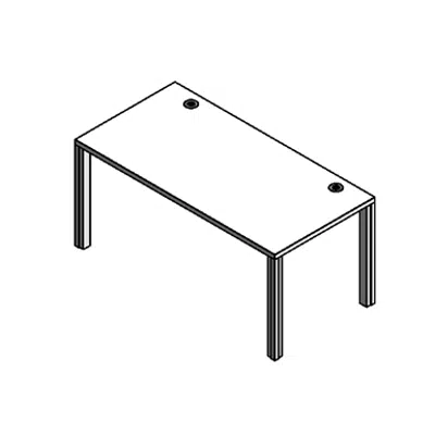 Image for Modernform Single Desk Neon A NA1608GX