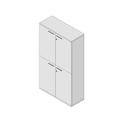 รูปภาพสำหรับ Modernform 4 Hinge Doors Cabinet Universal 2 S 80x32