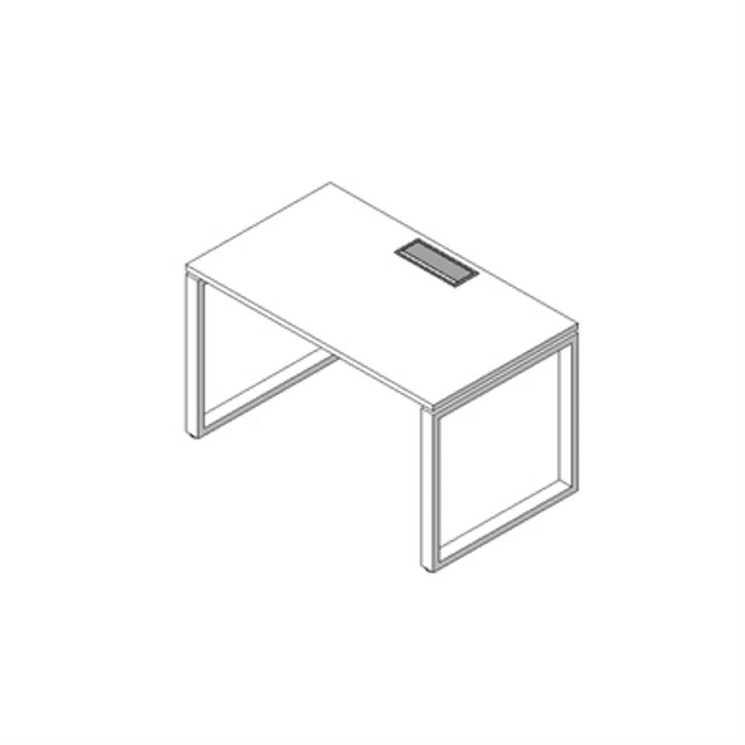 Modernform Single Desk Cosmos 120x70 O