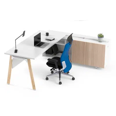 kép a termékről - Modernform Manager Desk Right Cabinet Asdish A 160x160